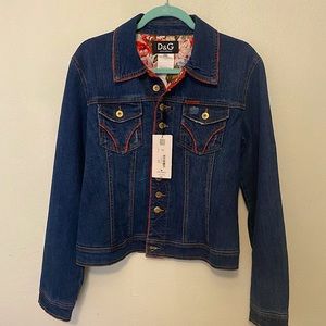 ❤️SALE❤️ Dolce & Cabbana Denim Jacket NWT
